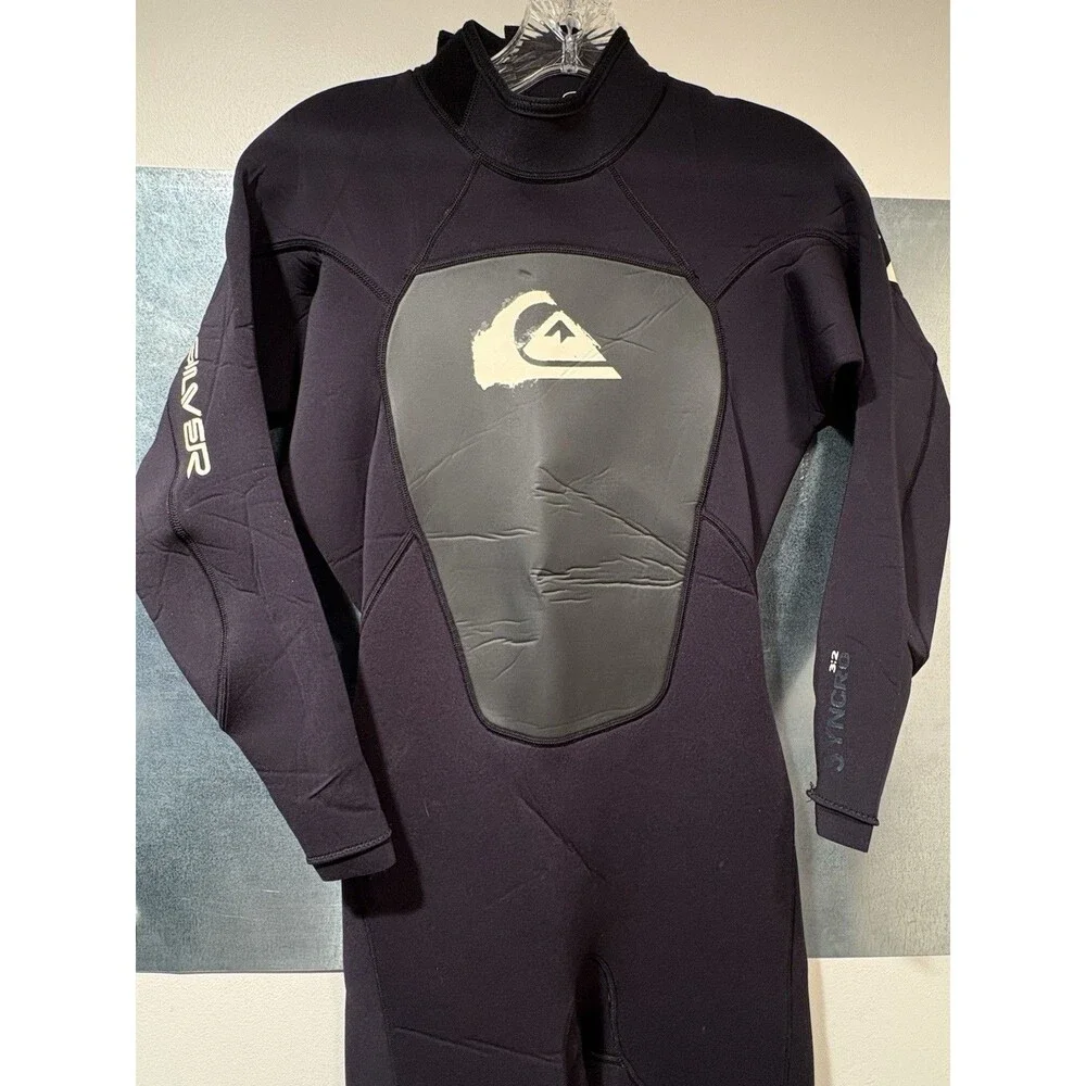 Surf Dive Wetsuit Quiksilver Syncro 3:2mm Back Zip MS (MEDIUM SHORT) 25 Neoprene